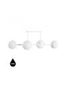 UMMO KOP D white ceiling lamp / plafond with increased IP44 waterproofing KPD410S3