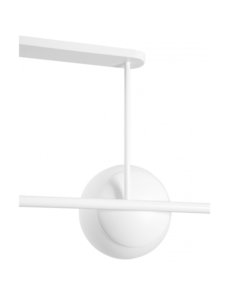 Bathroom ceiling lamps - UMMO KOP D white ceiling lamp / plafond with increased IP44 waterproofing KPD410S3 - product kolory-swiatla.pl 4