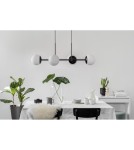 Pendant lamps - UMMO KOP E black ceiling pendant lamp with increased IP44 waterproofing KPE422PS0 - product 2