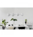 Pendant lamps - UMMO KOP E white ceiling pendant lamp with increased IP44 waterproofing KPE411PS0 - product 2