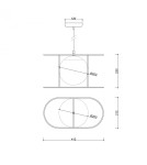 Pendant lamps - UMMO KUGLO B ceiling pendant lamp with increased IP44 tightness KUB122BS0 - product 6