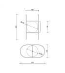 Bathroom wall lamps - UMMO KUGLO C wall lamp / wall sconce with increased IP44 waterproofing KUC120S0 - product 7