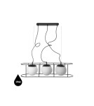 Pendant lamps - UMMO KUGLO D ceiling pendant lamp with increased IP44 waterproofing KUD322BS0 - product 1