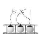Pendant lamps - UMMO KUGLO D ceiling pendant lamp with increased IP44 waterproofing KUD322BS0 - product 3