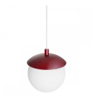 Pendant lamps - UMMO KUUL F burgundy ceiling pendant lamp KLF141P0. - product 4
