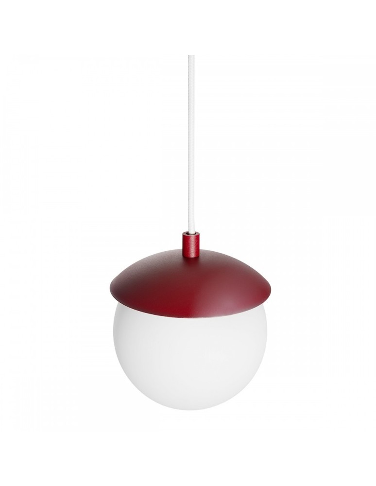 Pendant lamps - UMMO KUUL F burgundy ceiling pendant lamp KLF141P0. - product kolory-swiatla.pl 4