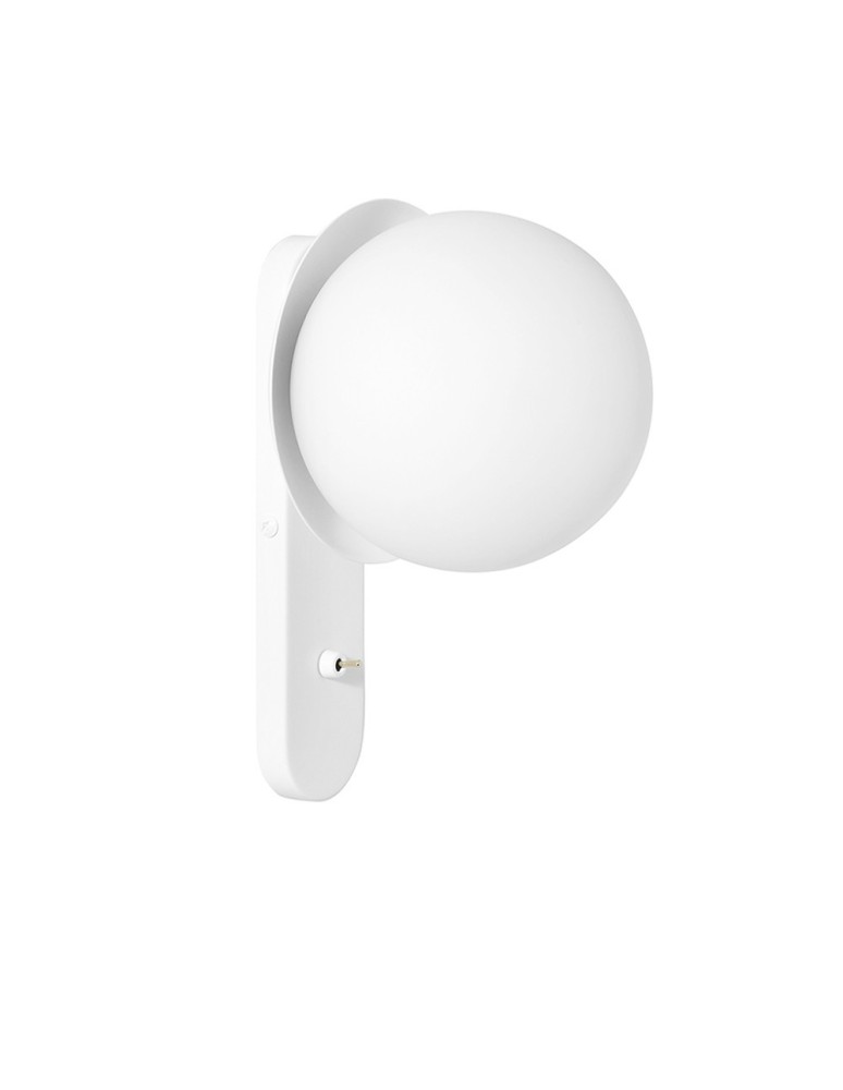 Wall lamps - UMMO KUUL D1 White Wall Lamp / Wall Sconce with Switch KLD11001. - product kolory-swiatla.pl 1