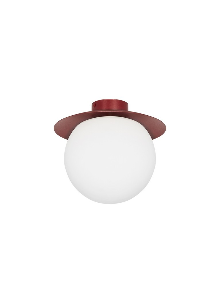 Ceiling lamps - UMMO KUUL C burgundy ceiling / plafond lamp KLC14000 - product kolory-swiatla.pl 1