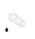 Bathroom ceiling lamps - UMMO KUUL B white ceiling / plafond lamp with increased IP44 KLB310S0 waterproofing. - product 1