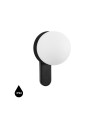 UMMO KUUL D black wall lamp / wall sconce with increased IP44 waterproofing KLD120S0
