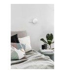Bathroom wall lamps - UMMO KUUL D white wall lamp / wall sconce with increased IP44 waterproofing KLD110S0 - product 2