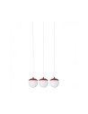UMMO KUUL A burgundy ceiling pendant lamp KLA341P0