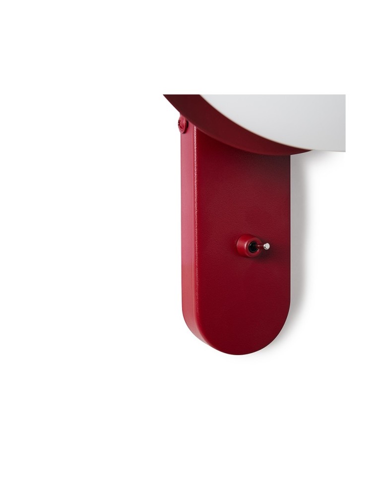 Wall lamps - UMMO KUUL D1 Burgundy Wall Lamp / Wall lamp with switch KLD14001. - product kolory-swiatla.pl 2