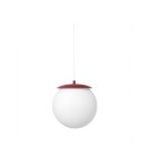 Pendant lamps - UMMO KUUL E burgundy ceiling pendant lamp KLE141P0 - product 1