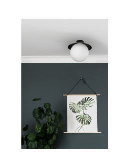 UMMO KUUL C czarna lampa sufitowa / plafon z podwyższoną szczelnością IP44 KLC120S0 - produkt 2