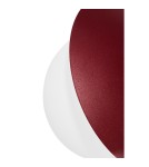 Bathroom ceiling lamps - UMMO KUUL C burgundy ceiling / plafond lamp with increased IP44 waterproofing KLC140S0 - product 4