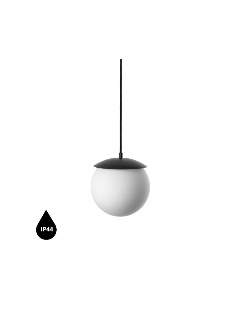 Pendant lamps - UMMO KUUL G black ceiling pendant lamp with IP44 waterproofing KLG122PS0. - product kolory-swiatla.pl 1