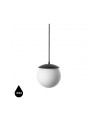 UMMO KUUL G black ceiling pendant lamp with IP44 waterproofing KLG122PS0.