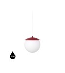 Pendant lamps - UMMO KUUL G burgundy ceiling pendant lamp with IP44 waterproofing KLG141PS0. - product 1