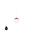 Pendant lamps - UMMO KUUL F burgundy ceiling pendant lamp with IP44 waterproofing KLF141PS0. - product 1