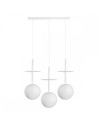 UMMO PLAAT A 3L white triple ceiling lamp PLL311P0.