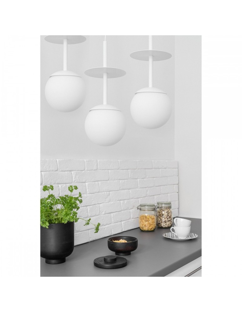 Pendant lamps - UMMO PLAAT A 3L white triple ceiling lamp PLL311P0. - product kolory-swiatla.pl 2