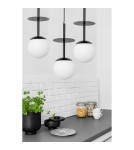 Pendant lamps - UMMO PLAAT A 3L black triple ceiling lamp PLL322P0. - product 2