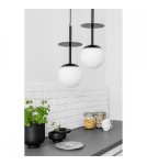 Pendant lamps - UMMO PLAAT A2 black double ceiling lamp PLM222P2. - product 2