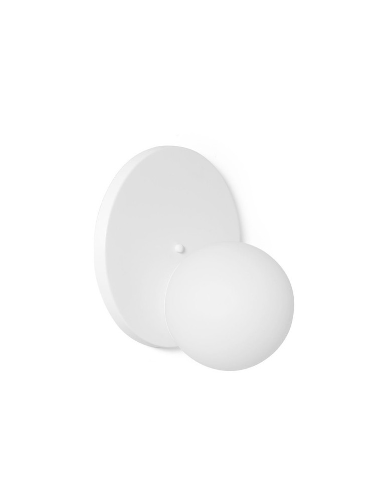 Wall lamps - UMMO REFA B white wall lamp / wall sconce RFB11000 - product kolory-swiatla.pl 1