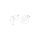 Wall lamps - UMMO REFA B white wall lamp / wall sconce RFB11000 - product 3