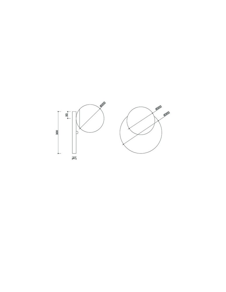 Wall lamps - UMMO REFA B white wall lamp / wall sconce RFB11000 - product kolory-swiatla.pl 3