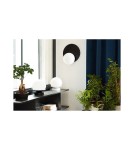 Bathroom wall lamps - UMMO REFA B black wall lamp / wall sconce with increased IP44 waterproofing RFB120S0 - product 2
