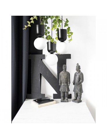 UMMO LUOTI 3L black triple pendant lamp LUL322P0 - product 2