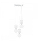 Pendant lamps - UMMO LUOTI 3P white pendant / plafond lamp LUP311P3 - product 1