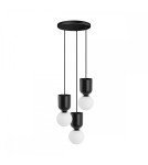 Pendant lamps - UMMO LUOTI 3P black pendant / plafond lamp LUP322P3 - product 1