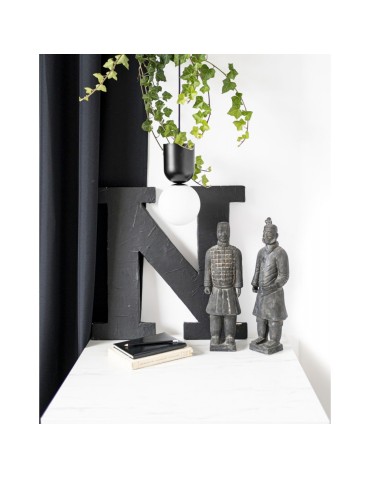 UMMO LUOTI black ceiling pendant lamp with increased IP44 waterproofing LUA122PS0 - product 2