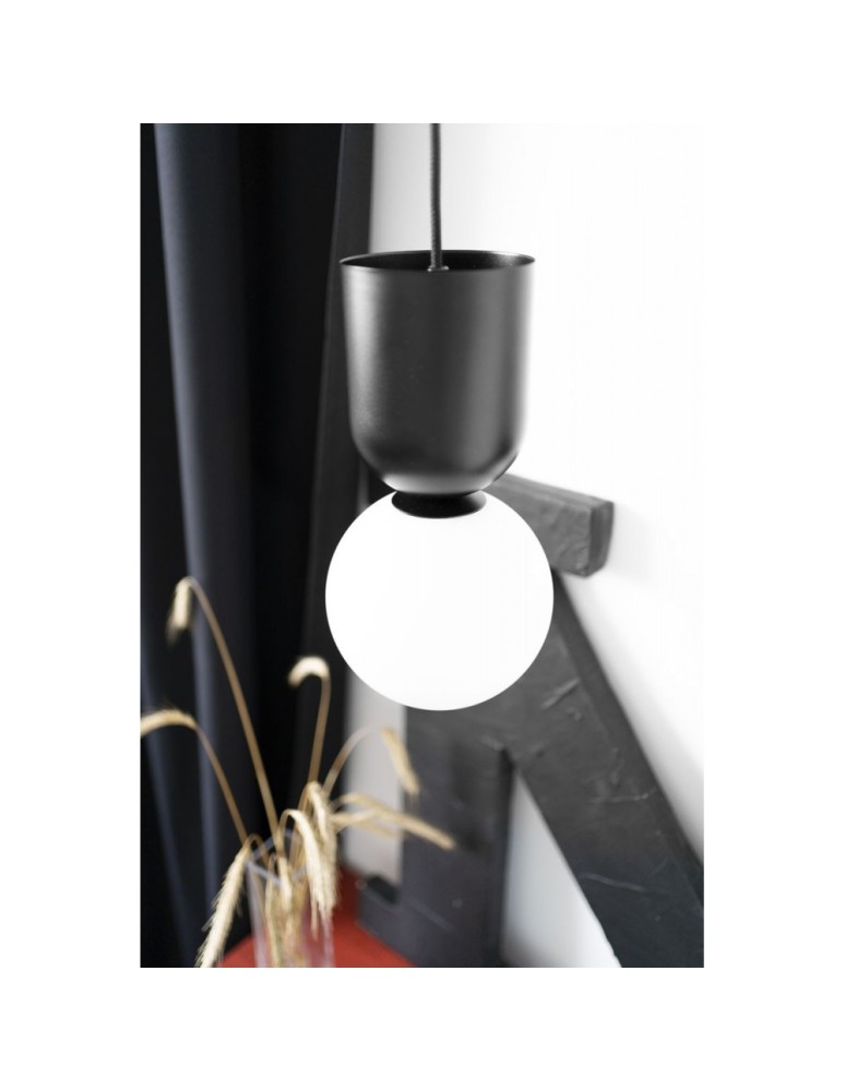 Pendant lamps - UMMO LUOTI black ceiling pendant lamp with increased IP44 waterproofing LUA122PS0 - product kolory-swiatla.pl 3