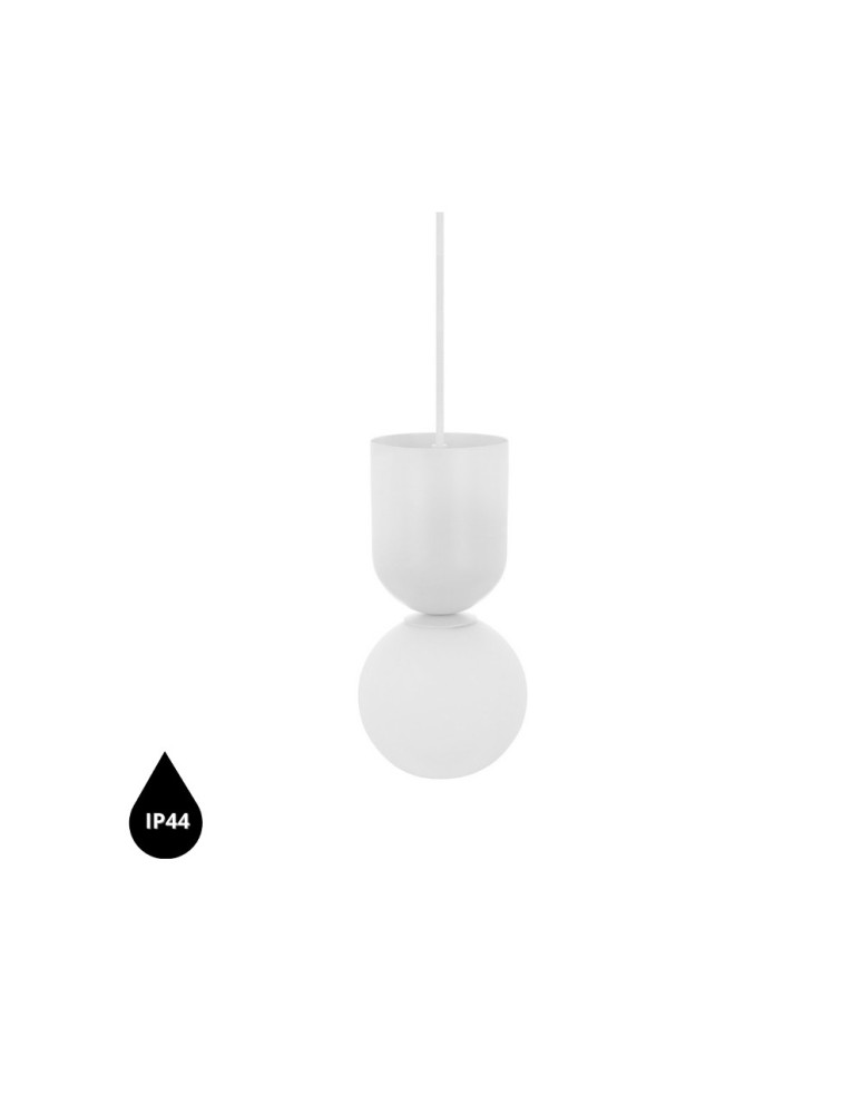 Pendant lamps - UMMO LUOTI white ceiling pendant lamp with increased IP44 waterproofing LUA111PS0 - product kolory-swiatla.pl 1