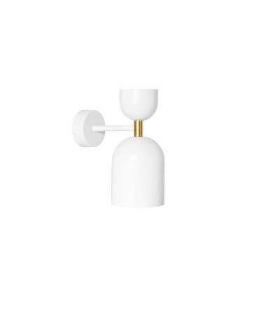 UMMO SUPURU white wall lamp / wall sconce with brass tube SUK13010