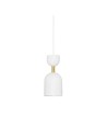 UMMO SUPURU white ceiling pendant lamp with brass tube SUA131P0