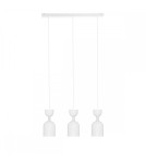 Pendant lamps - UMMO SUPURU 3L white triple ceiling lamp SUL311P0 - product 1