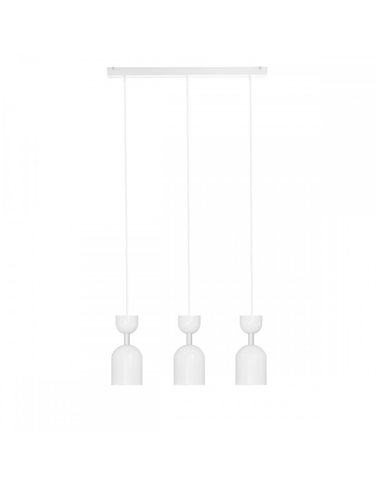 Pendant lamps - UMMO SUPURU 3L white triple ceiling lamp SUL311P0 - product kolory-swiatla.pl 1