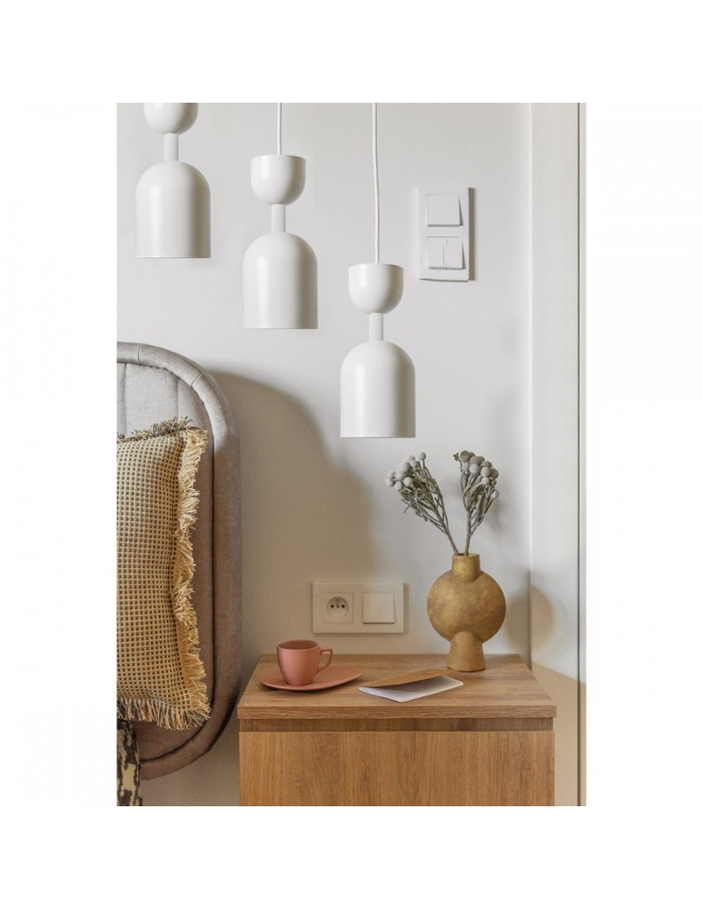 Pendant lamps - UMMO SUPURU 3L white triple ceiling lamp SUL311P0 - product kolory-swiatla.pl 2