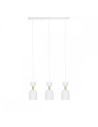 UMMO SUPURU 3L white triple brass ceiling lamp SUL331P0