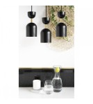 Pendant lamps - UMMO SUPURU 3L black triple brass ceiling lamp SUL332P0 - product 2