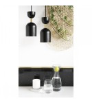 Pendant lamps - UMMO SUPURU 2 black double ceiling lamp with brass SUM232P2 - product 2