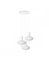 UMMO TORNI A 3P biała lampa wisząca / plafon TOP311P3