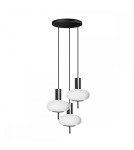 Pendant lamps - UMMO TORNI A 3P black pendant lamp / plafond TOP322P3 - product 1