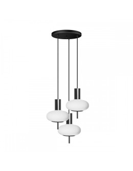 UMMO TORNI A 3P black pendant lamp / plafond TOP322P3