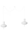 UMMO TORNI A2 white double ceiling lamp TOM211P2